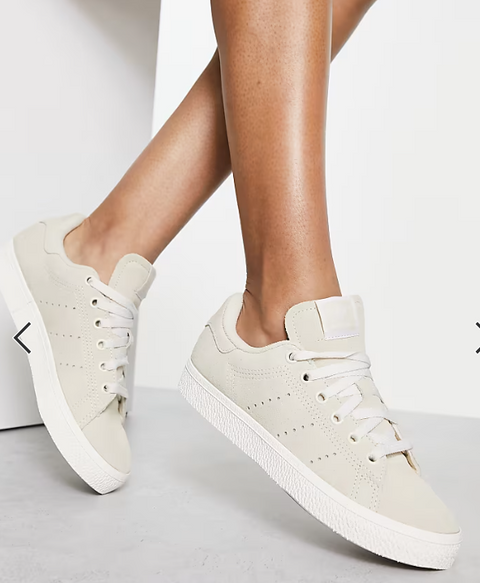 Adidas originals Stan Smith CS trainers in oatmeal